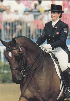 1995 Collect-A-Card Equestrian #47 Cynthia Neale Ishoy / Dakar Front